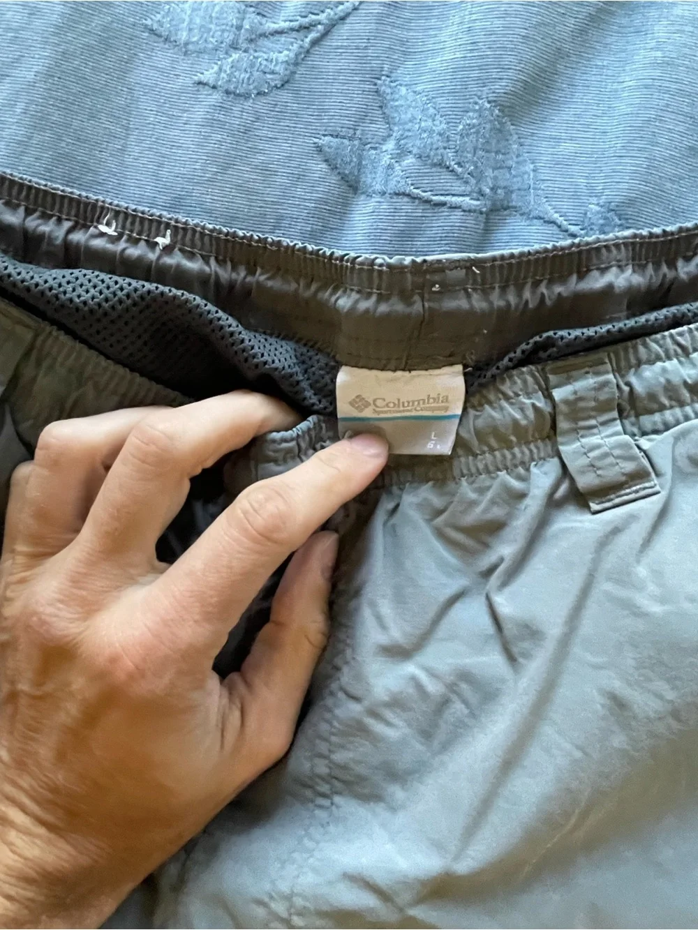 Columbia Men's Gray Swim Shorts